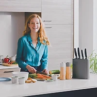BergHOFF Balance Stainless Steel 6-pc. Knife Block Set