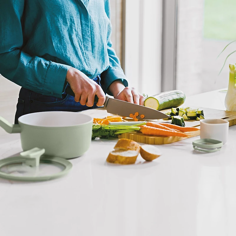 BergHOFF Balance Stainless Steel 6-pc. Knife Block Set
