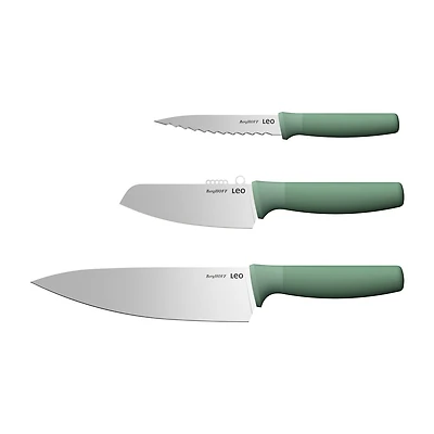 BergHOFF Leo Forest Stainless Steel 3-pc. Specialty Knife Set