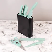 BergHOFF Leo Stainless Steel 8-pc. Universal Knife Block Set