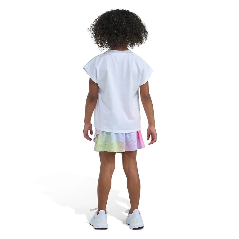 adidas Little Girls 2-pc. Skort Set