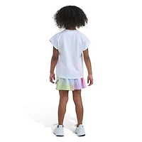 adidas Little Girls 2-pc. Skort Set