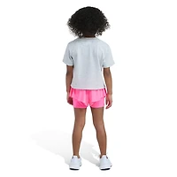 adidas Little Girls 2-pc. Short Set