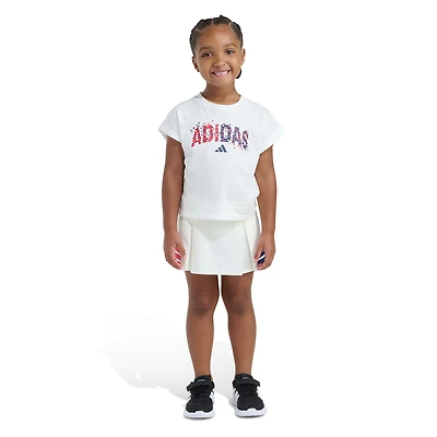 adidas Little Girls 2-pc. Skort Set
