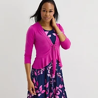 Studio 1 Womens Floral Jacket Dress