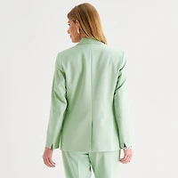 Black Label by Evan-Picone Womens Classic Fit Suit Jacket