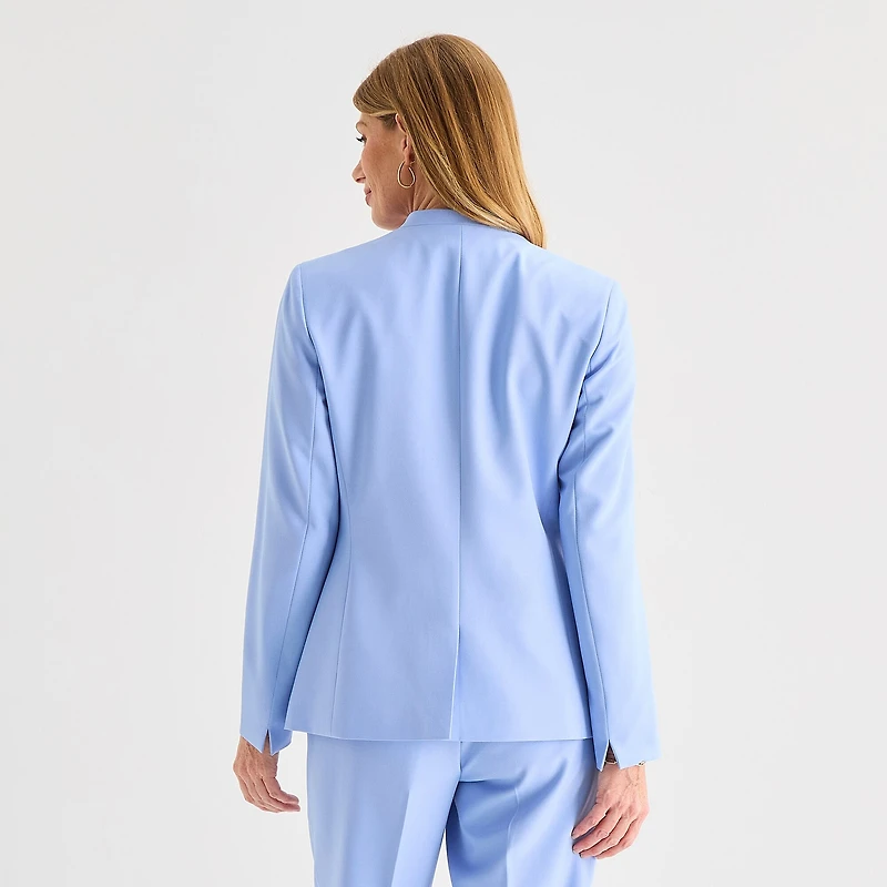 Black Label by Evan-Picone Womens Classic Fit Suit Jacket