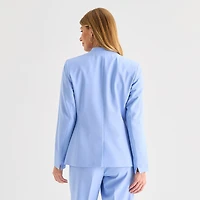 Black Label by Evan-Picone Womens Classic Fit Suit Jacket