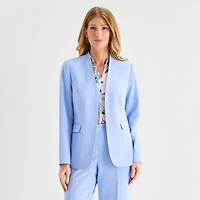 Black Label by Evan-Picone Womens Classic Fit Suit Jacket