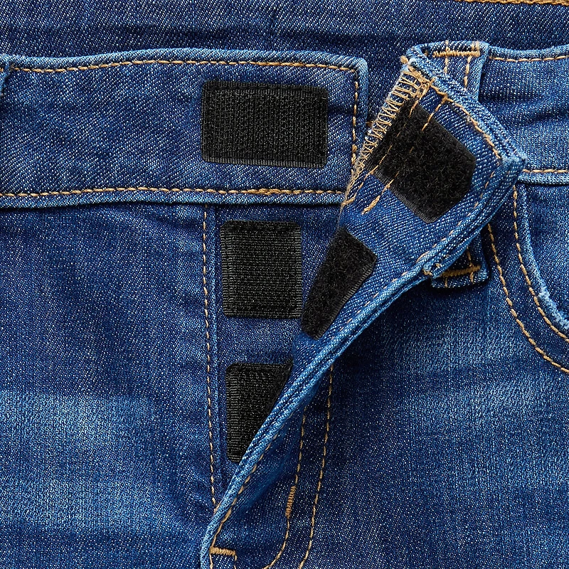 Thereabouts Little & Big Kid Girls Adaptive Adjustable Waist Easy-on + Easy-off Denim Short