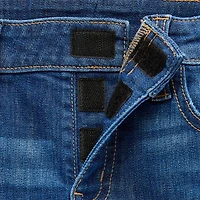 Thereabouts Little & Big Kid Girls Adaptive Adjustable Waist Easy-on + Easy-off Denim Short