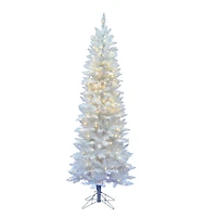 5' Sparkle White Spruce Pencil Artificial Christmas Tree