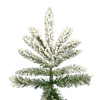 Vickerman 6 1/2 Foot Flocked Christmas Tree