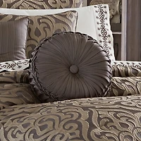 Queen Street Antonia Tufted Round Throw Pillow