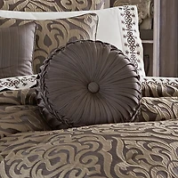 Queen Street Antonia Tufted Round Throw Pillow