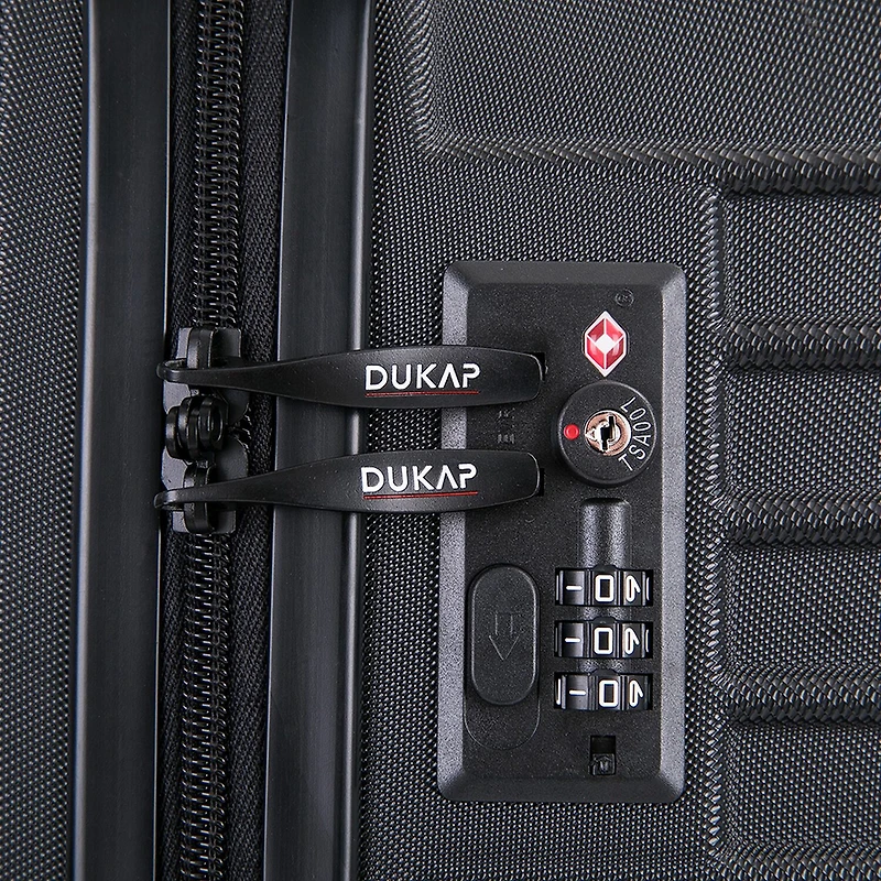 Dukap Tour 24 Inch Hardside Lightweight Checked Spinner Luggage