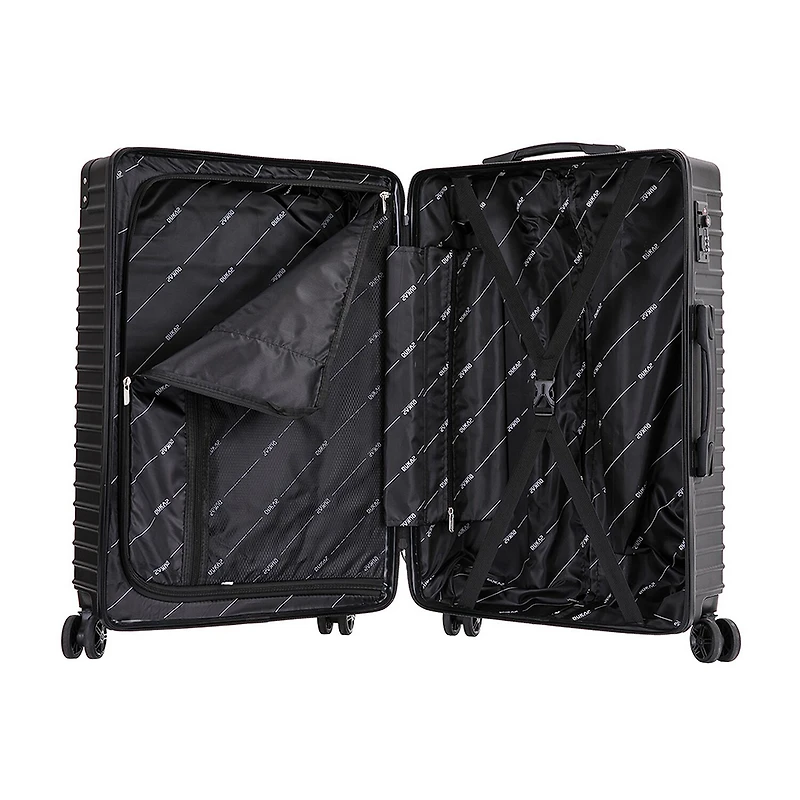 Dukap Tour 24 Inch Hardside Lightweight Checked Spinner Luggage