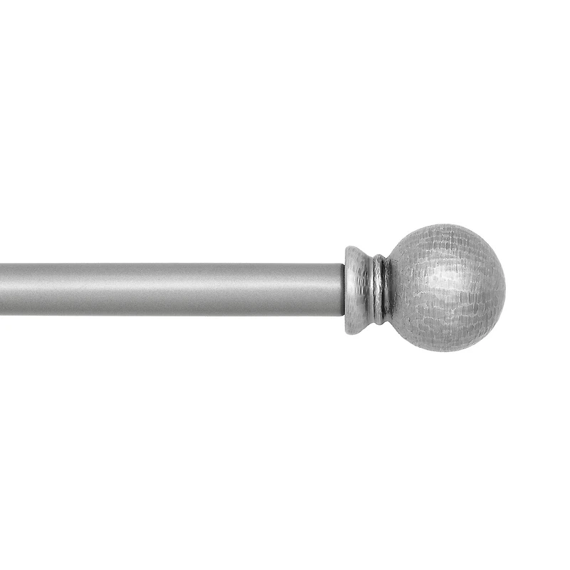 Elrene Home Fashions Farmhouse Ball 3/4 Adjustable Curtain Rod
