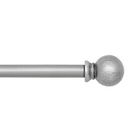 Elrene Home Fashions Farmhouse Ball 3/4 Adjustable Curtain Rod