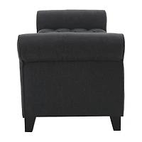 Keiko Upholstered Tufted Bench