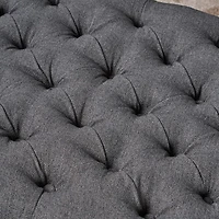 Keiko Upholstered Tufted Bench