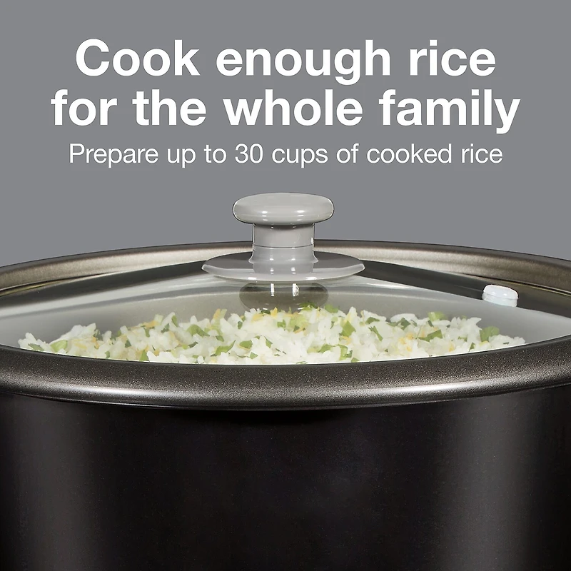 Proctor Silex 30 Cup Rice Cooker and Food Steamer