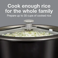 Proctor Silex 30 Cup Rice Cooker and Food Steamer