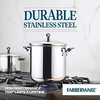 Farberware® Classic Series 11-qt. Stainless Steel Stock Pot with Lid
