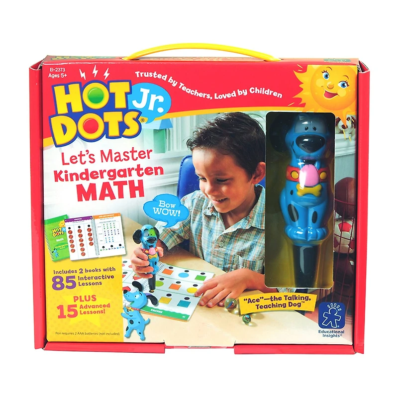 Educational Insights Hot Dotsã‚® Jr. Let'S Master Kindergarten Set With Ace Pen