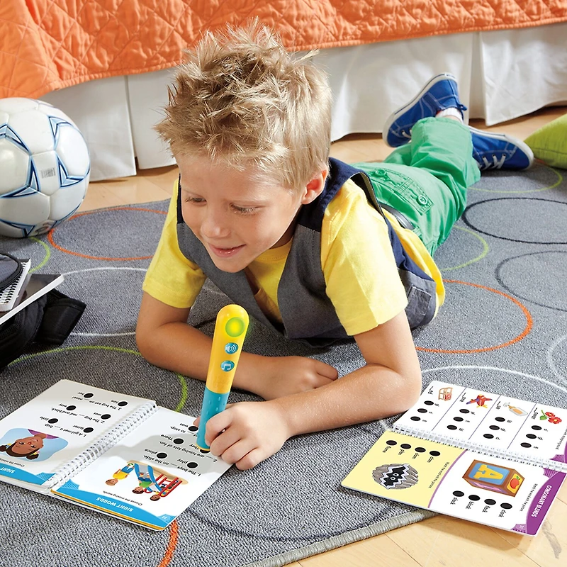 Educational Insights Hot Dotsãƒâ‚® Jr. Let'S Master Grade 1 Reading Set With Hot Dots Pen