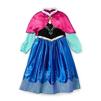 Disney Collection Frozen Anna Anna Princess Frozen Girls Dress Up Costume