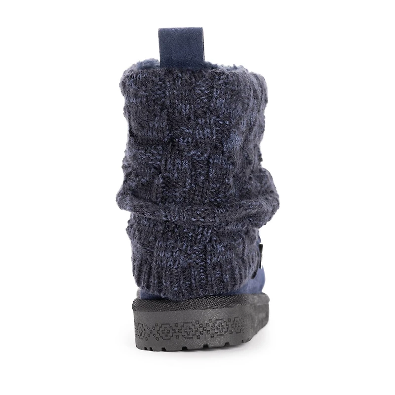 Muk Luks Womens Laurel Flat Heel Dress Boots