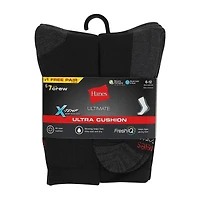 Hanes Ultimate Bonus Pack Mens 7 Pair Crew Socks