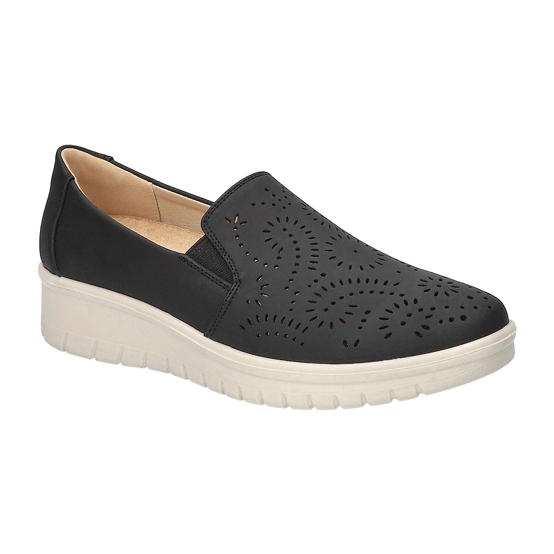 Easy Street Ying Womens Round Closed Toe Slip-On Shoe