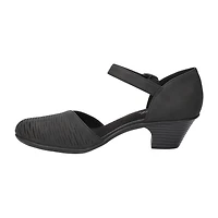 Easy Street Justina Womens Round Closed Toe Mary Jane Shoes