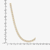 Womens 14K Gold 18 Inch Bead Chain Necklace