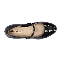 Easy Street Zest Womens Round Closed Toe Stiletto Heel Pumps