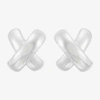 Limited Quantities! Sterling Silver 18mm Stud Earrings