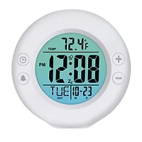 Westclox White Alarm Clock