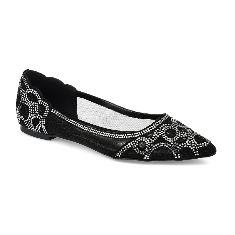 Journee Collection Batavia Womens Pointed Slip-On Shoe