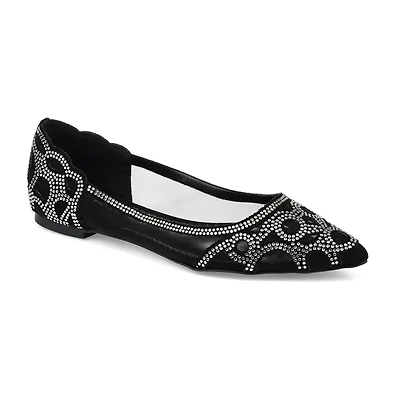 Journee Collection Batavia Womens Pointed Slip-On Shoe