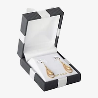 14K Gold Teardrop Earrings