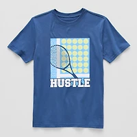 Xersion Little & Big Kid Boys Crew Neck Short Sleeve Regular Fit Graphic T-Shirt