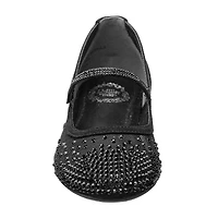 I. Miller Mercedes Little & Big Kid Girls Round Closed Toe Ballet Flats
