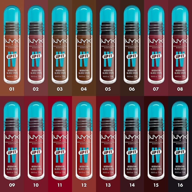 NYX Professional Makeup Lip Iv Hydrating Gloss Stain