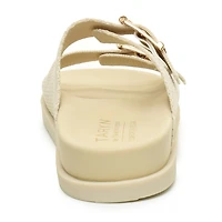 TARYN by ROSE Yaron Womens Footbed Sandals
