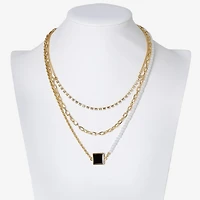 Mixit Womens Hypoallergenic 20 Inch Link Chain Necklace