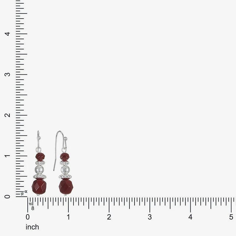 Mixit Womens Drop Earrings