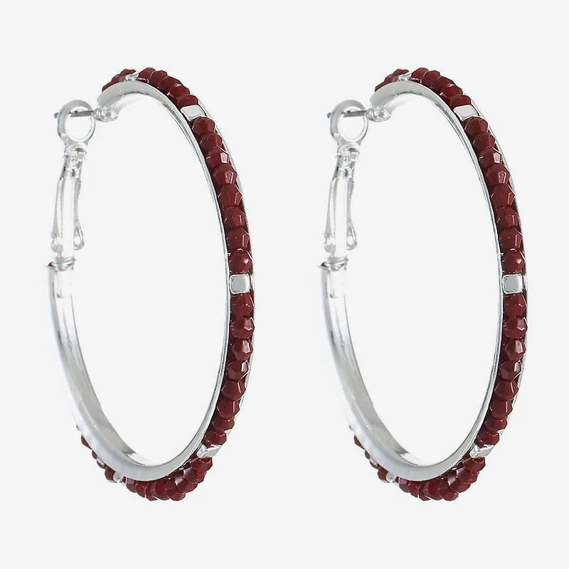 Mixit Womens 41.6mm Hypoallergenic Hoop Earrings
