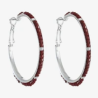 Mixit Womens 41.6mm Hypoallergenic Hoop Earrings